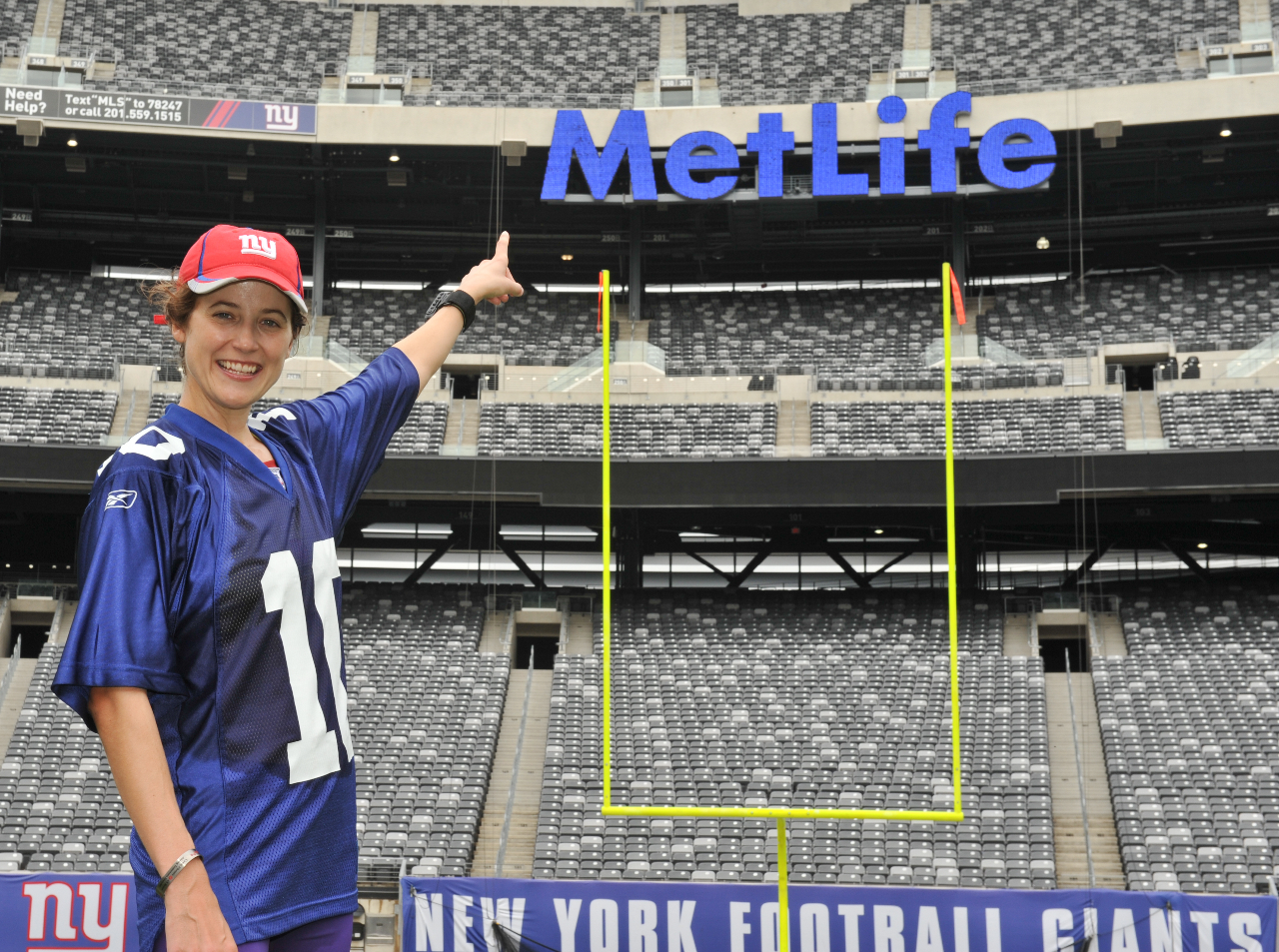 Colleen at MetLife Stadium